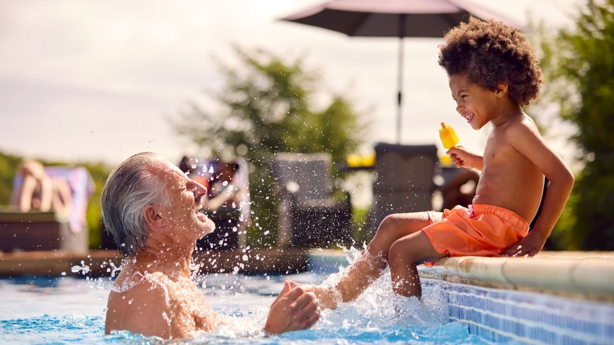 Is an $80K Pool the Best Way to Lure the Grandkids Over?