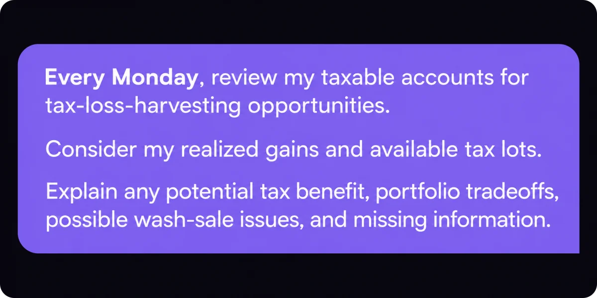 Mezzi will highlight and monitor tax-loss-harvesting opportunities for users