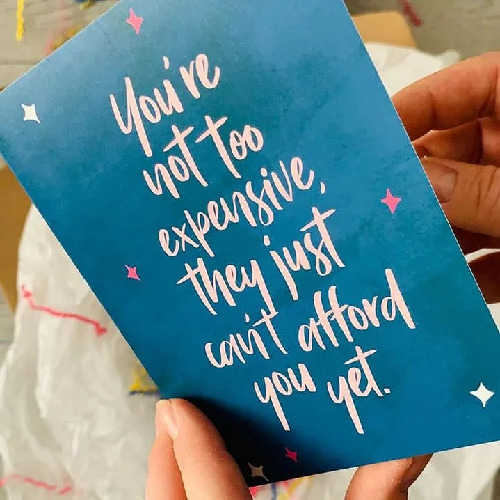 can't afford you card
